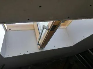 Aislamiento con celulosa en buhardillas — ACCF, aislamiento con celulosa en Madrid (8 de 15)